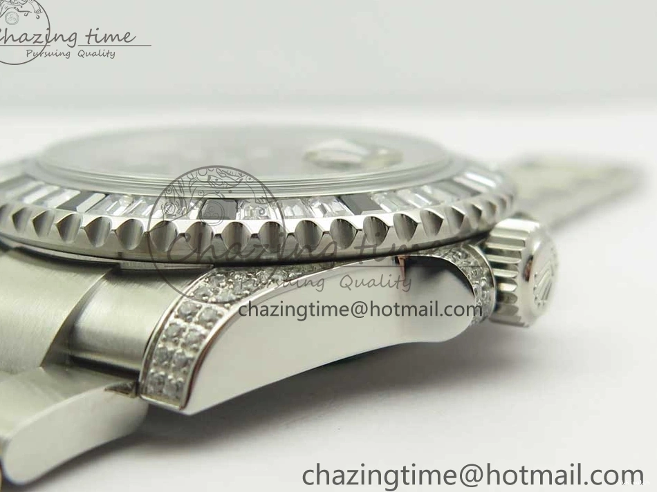 Edition Bezel On GSF SS Diamond SS Black Best Bracelet A2824 Black Dial Submariner 0116